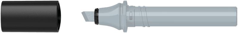 Sketcher Cartridge chisel cool grey 3