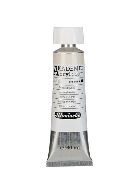 Hovedbilde Schmincke Akademie 60ml. mineral white