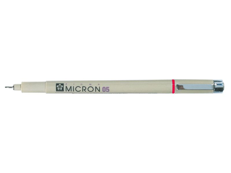 Sakura Pigma Micron 05 - 0,45mm - 19 Rød