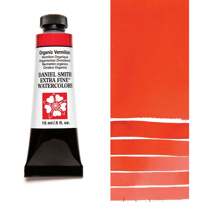 Hovedbilde Daniel Smith - Watercolour 15ml Organic Vermilion