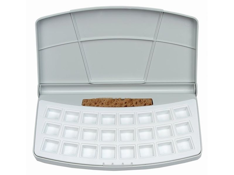 Van Gogh Akvarellskrin plast tomt – Hvit inkl. svamp