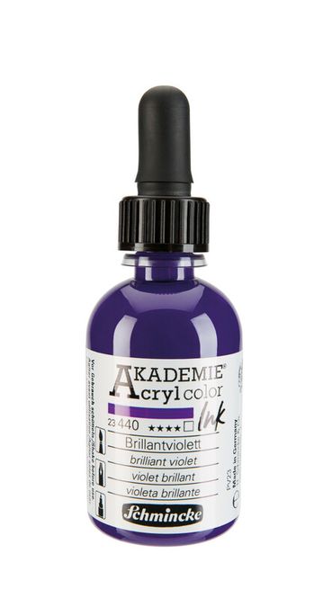 Hovedbilde Schmincke Akademie 50ml. ink brilliant violet