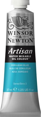 W&N ARTISAN WATER MOC 37ML TBE CERULEAN BLUE