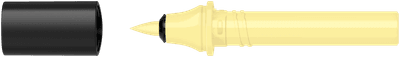 Sketcher Cartridge brush canary yellow