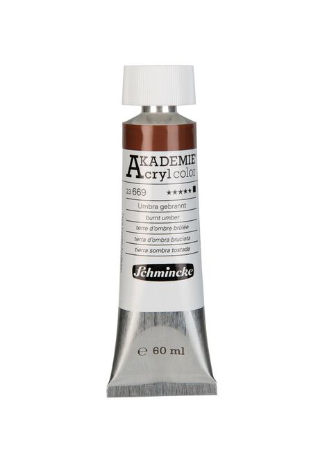 Hovedbilde Schmincke Akademie 60ml. burnt umber