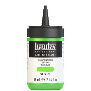 Bilde av FLUORESCENT GREEN 59ML LQX PRO ACRYLIC GOUACHE