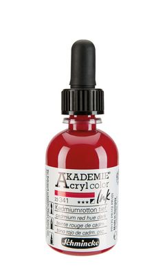 Schmincke Akademie 50ml. ink cadmium red hue dark