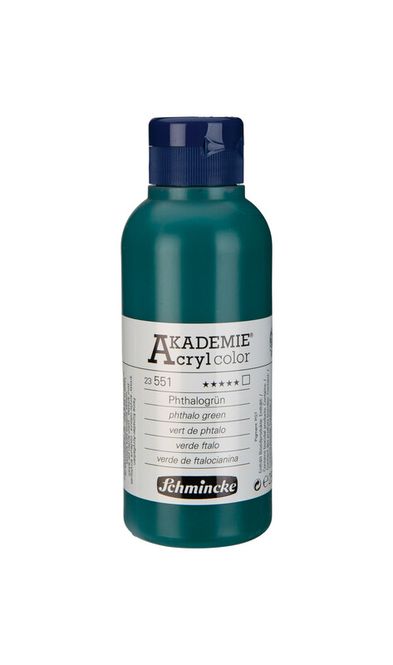 Hovedbilde Schmincke Akademie 250ml. phthalo green