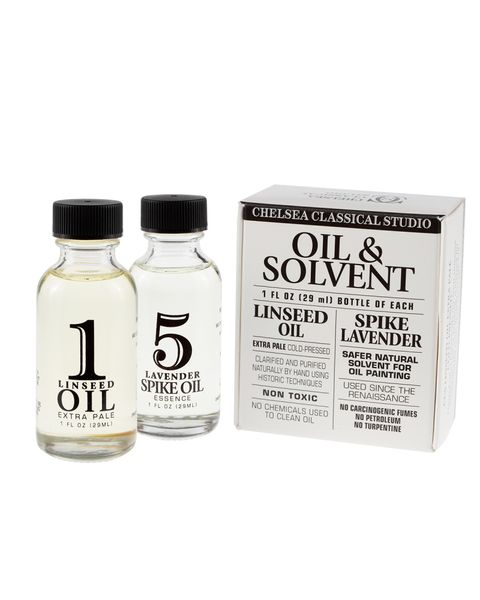 Chelsea Classical - Linseed & Lavender Spike Oil Set