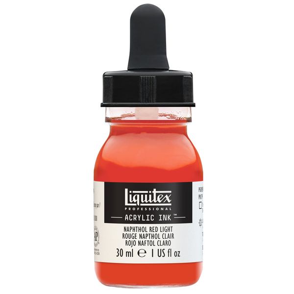 NAPHTOL RED LIGHT 30ML LQX PRO ACRYLIC INK