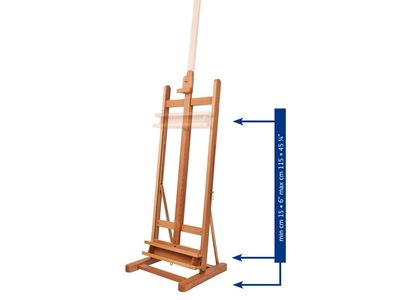 Mabef Atelierstaffeli M/09 – Basic studio easel w/tray