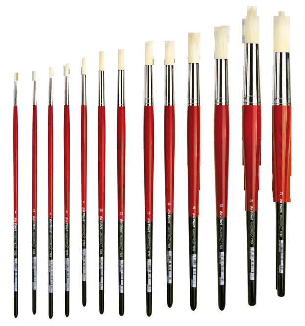 Hovedbilde MAESTRO2 serie 7723 rund pensel
