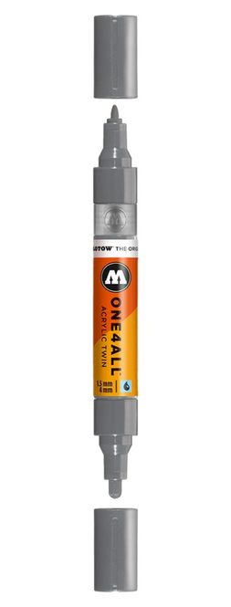 Hovedbilde Acrylic marker One4All Twin 1,5/4mm #238 grey ...
