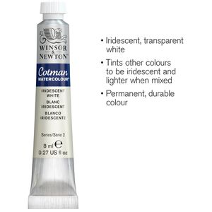 Hovedbilde IRIDESCENT WHITE 8ML TUBE W&N COTMAN