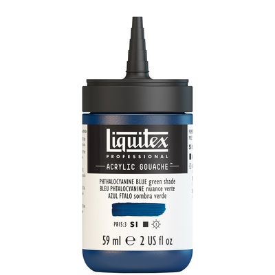 PHTHALO BLUE GREEN SH 59ML LQX PRO ACRYLIC GOUACHE